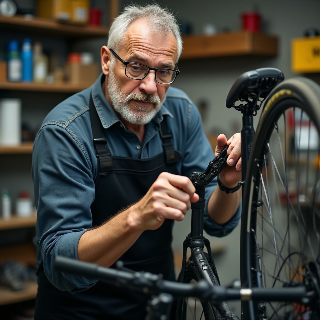 Fahrradexperte Michael Schmidt