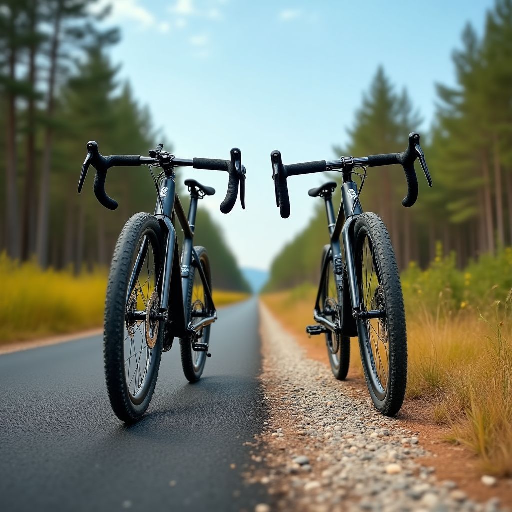 Gravel vs. Rennrad Vergleich